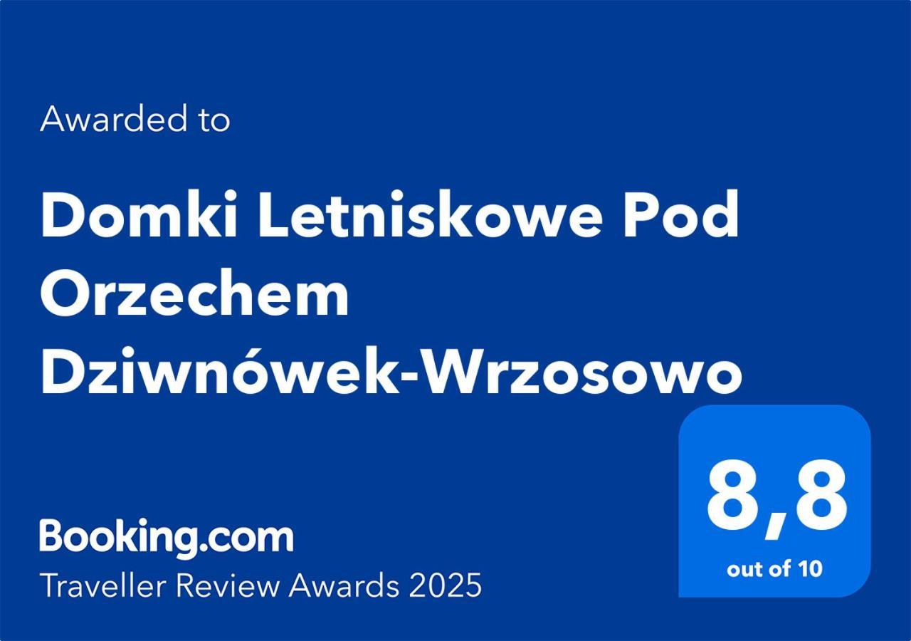 Domki Letniskowe Pod Orzechem Dziwnowek-Wrzosowo Wrzosowo  Екстериор снимка